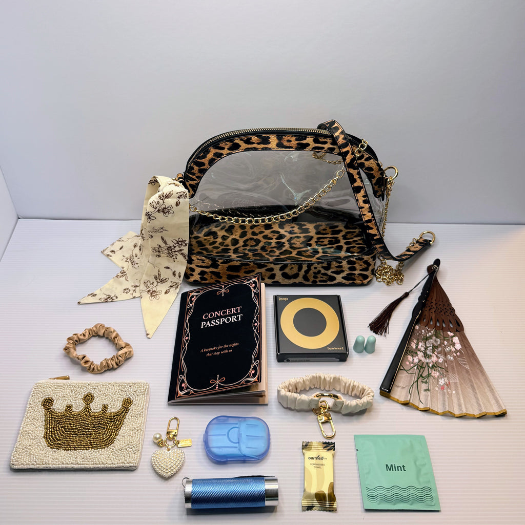 Golden Leopard Backstage Edition Concert Bundle with Loop Experience Earplugs