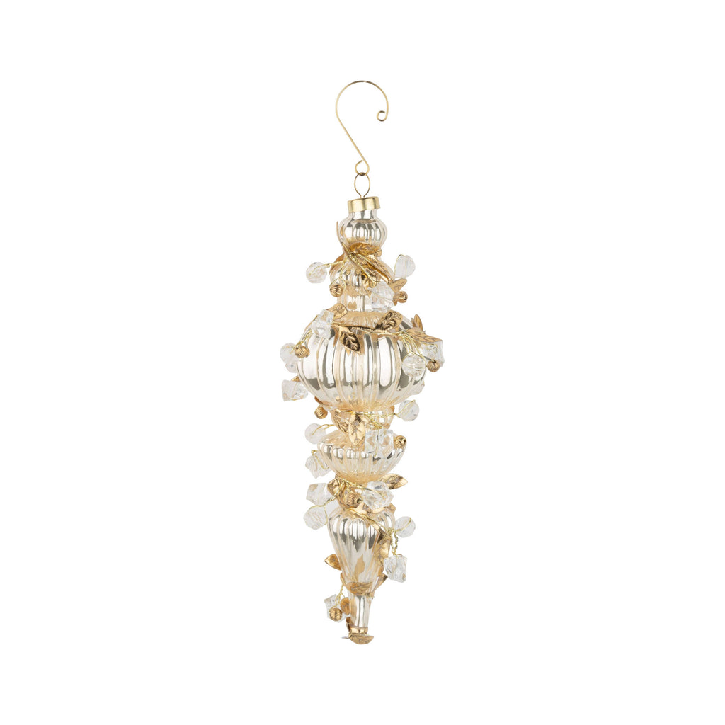 Pink Champagne Nights Ornament Set