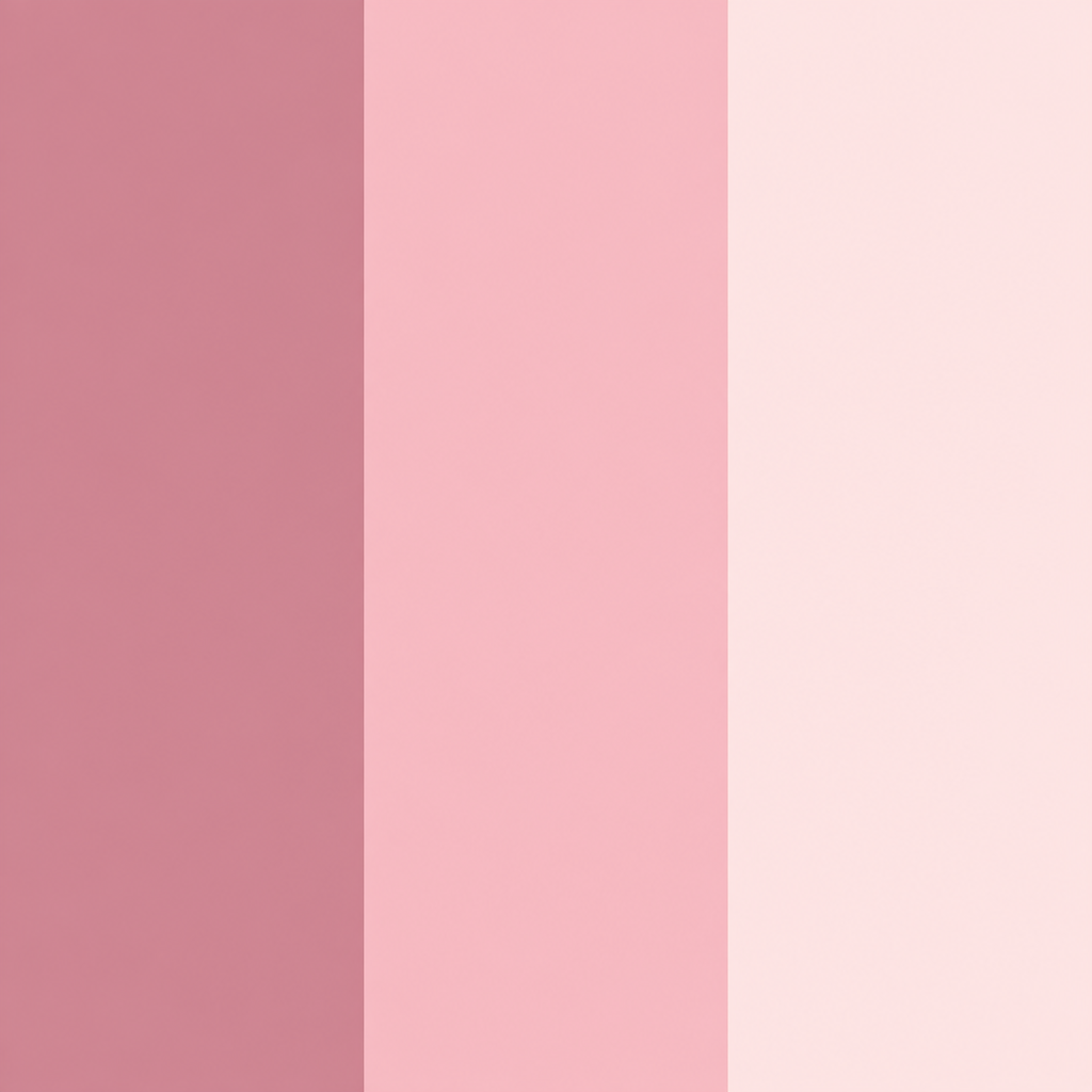 Pinks & Blush color preference palette
