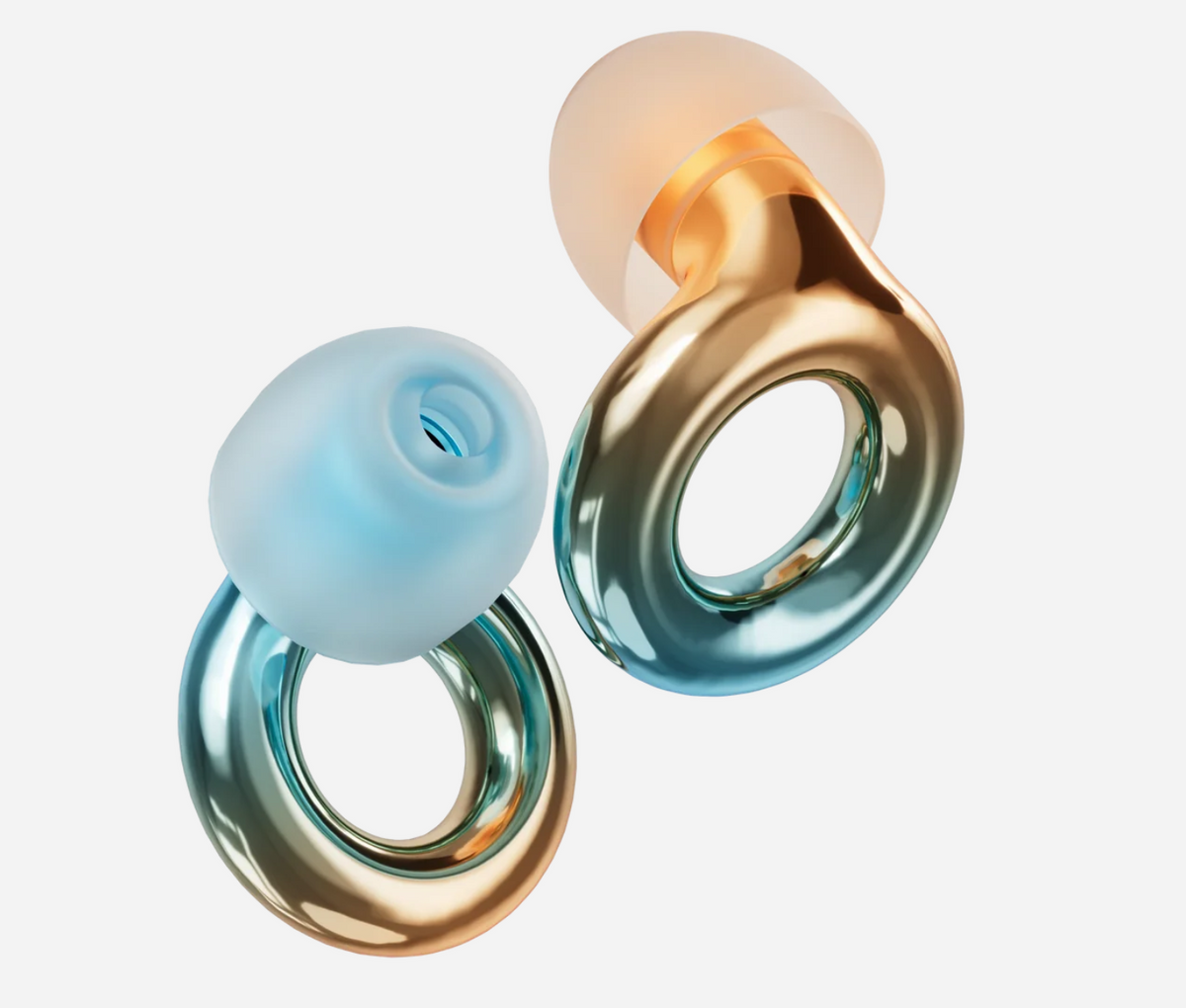 Rose Gold Bloom Backstage Edition Concert Bundle with Loop Coachella Earplugs