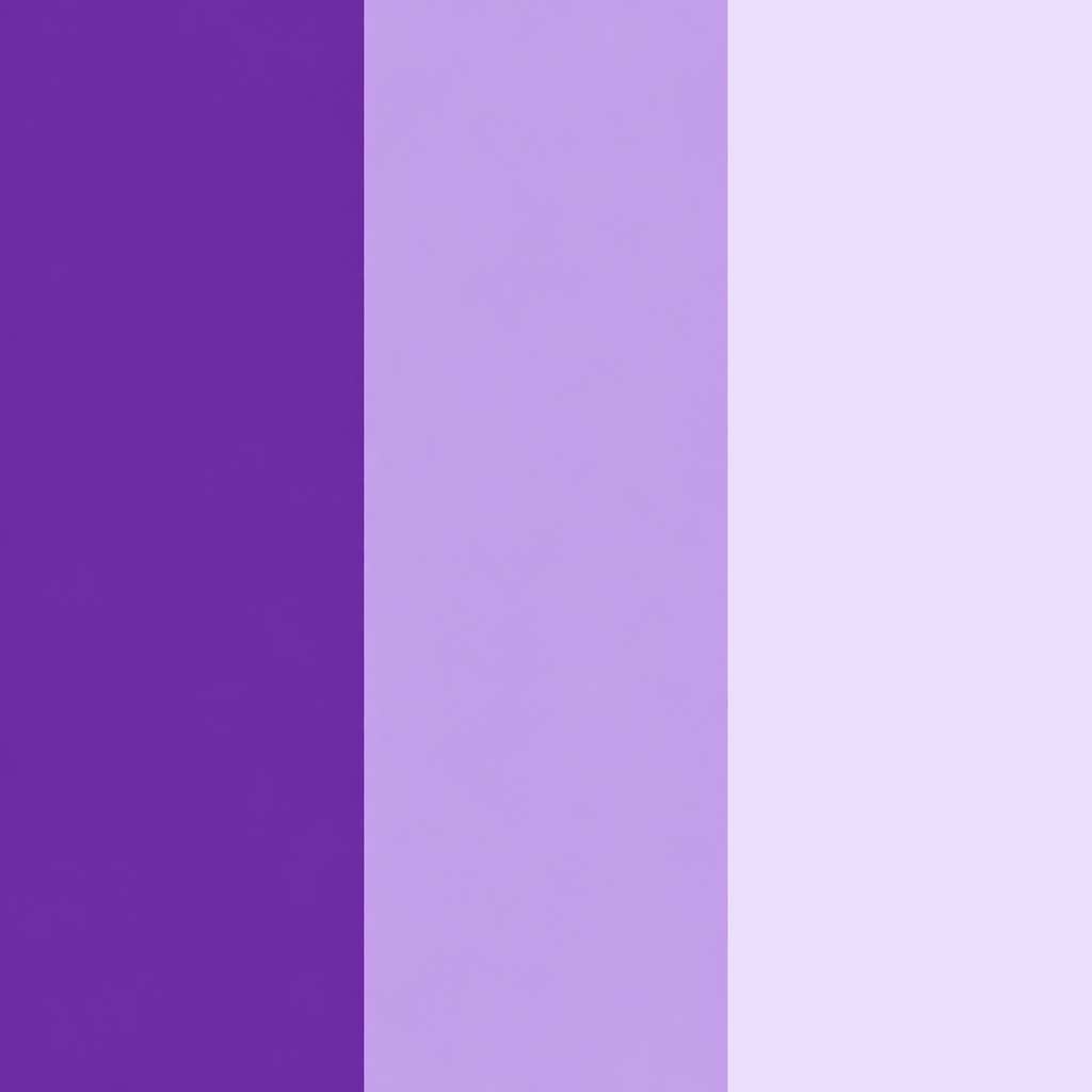 Purples and Lilacs color preference palette